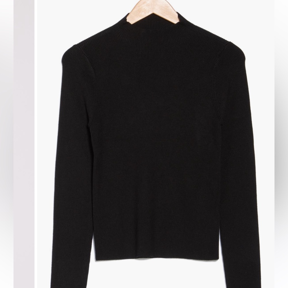 Laundry by Shelli-ribbed funnel neck sweater- size large